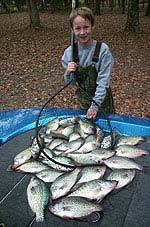 kid crappie catch