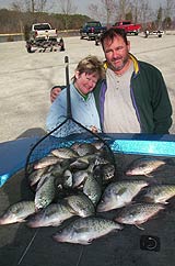 crappie catch from paris landing on kentucky lake