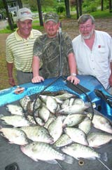 boat full of crappie caught in tennessee