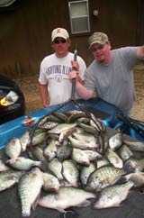 crappie fishing at paris tennessee