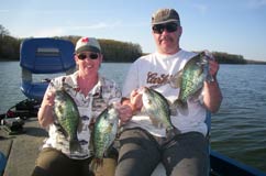 fishing for crappie on kentucky lake