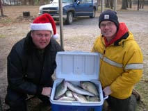 christmas crappie fishing