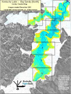 Kentucky Lake Charts